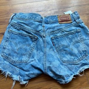 Levi 501 shorts womens